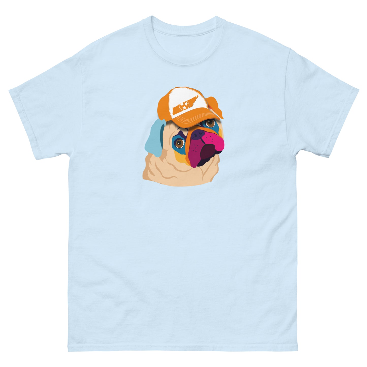 Men's classic tee Tennessee Pug Dog