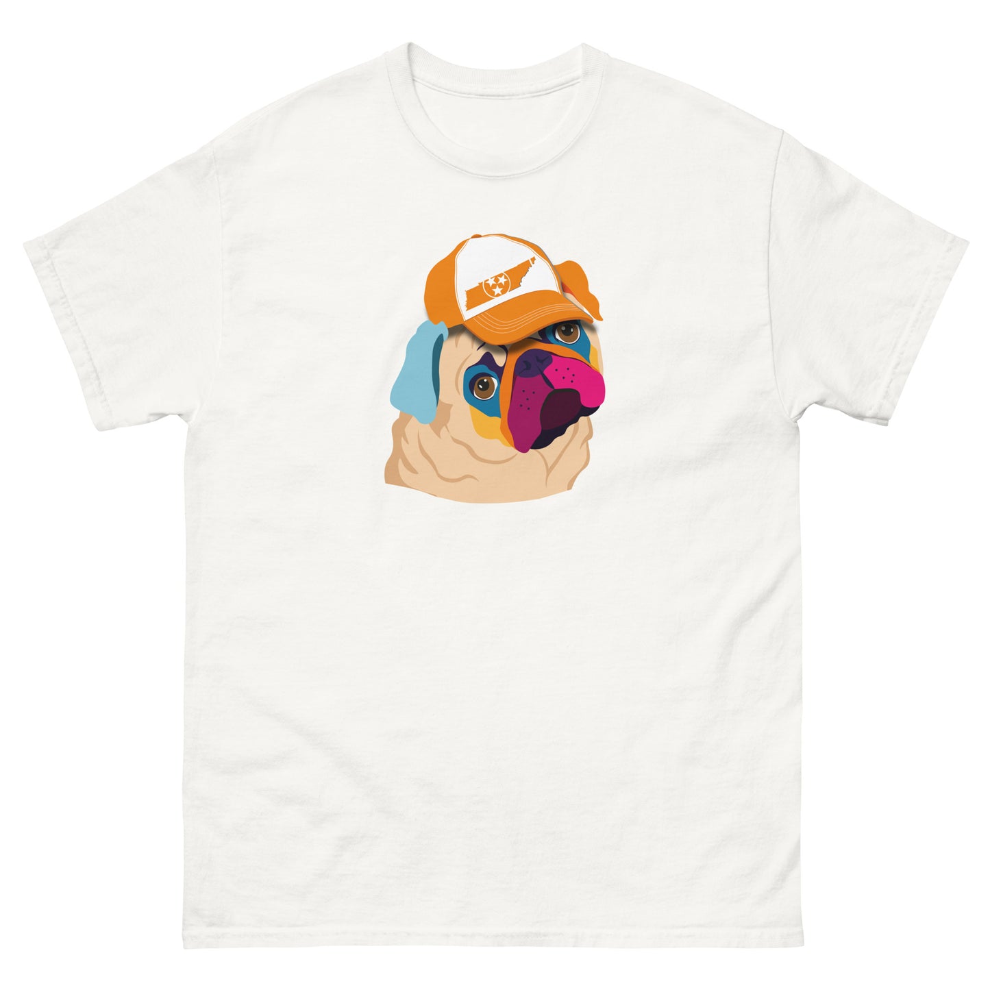 Men's classic tee Tennessee Pug Dog