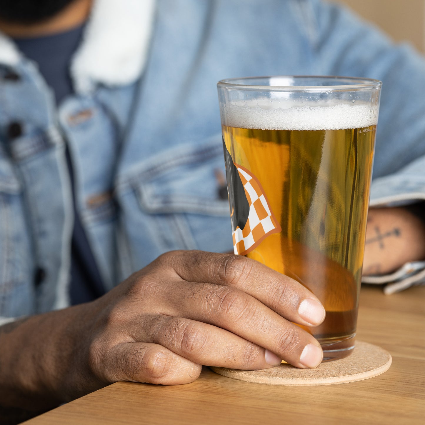 Tennessee Game Day Shaker pint glass